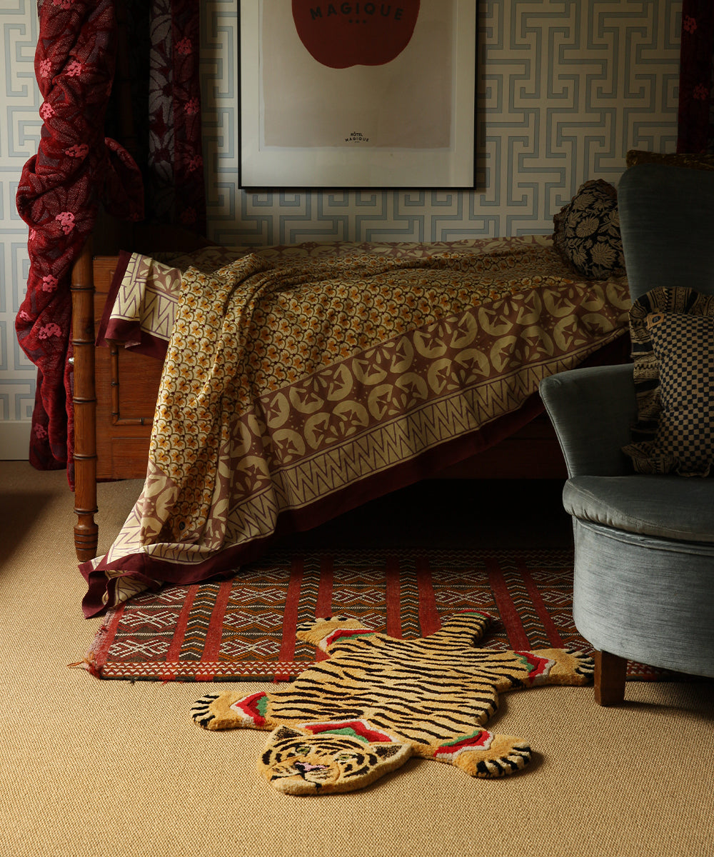 Babul Bombay Tiger Rug Small