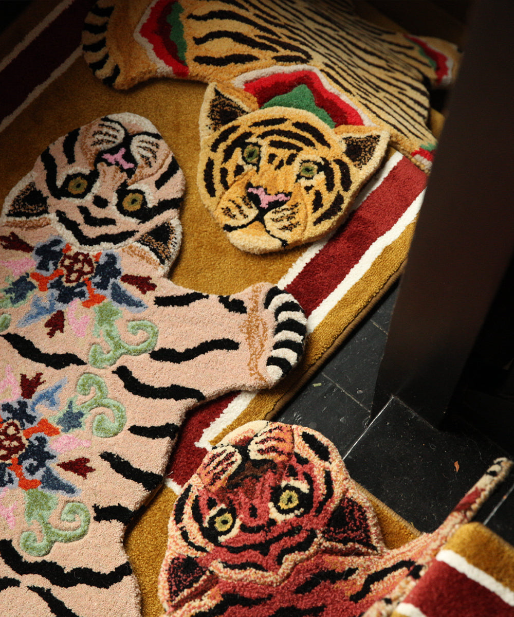 Babul Bombay Tiger Rug Small