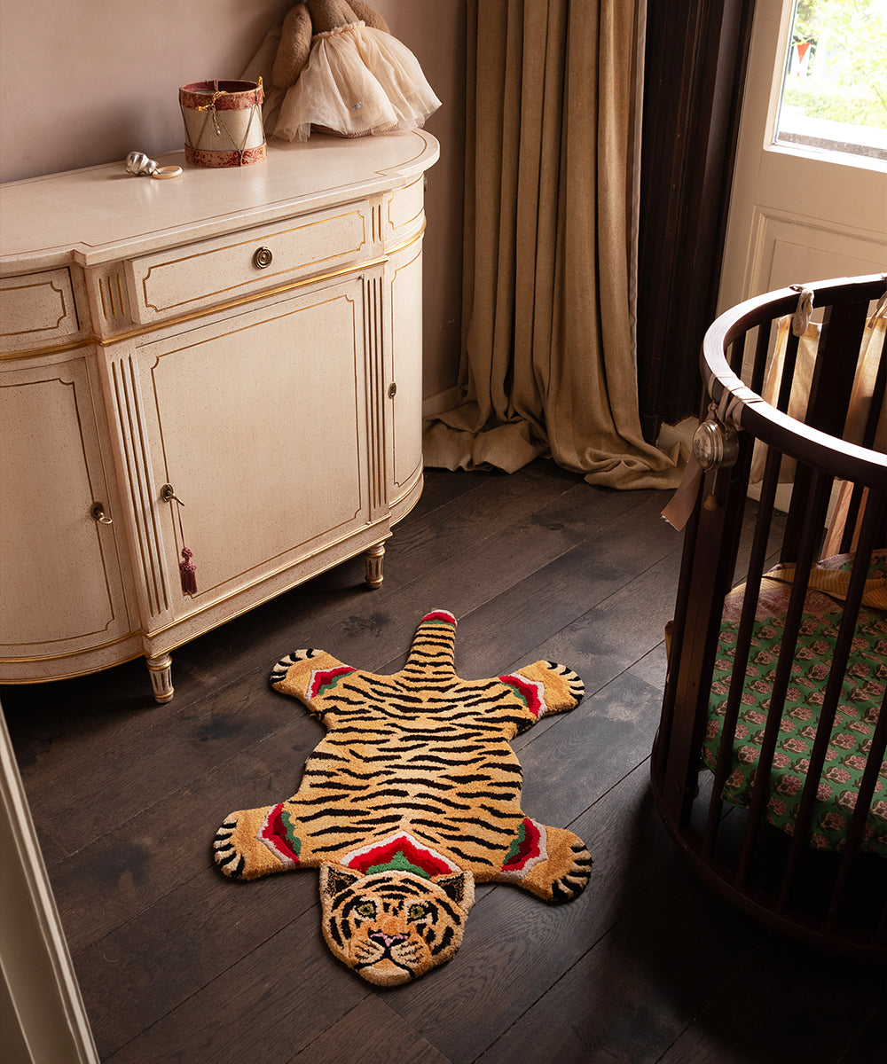 Babul Bombay Tiger Rug Small