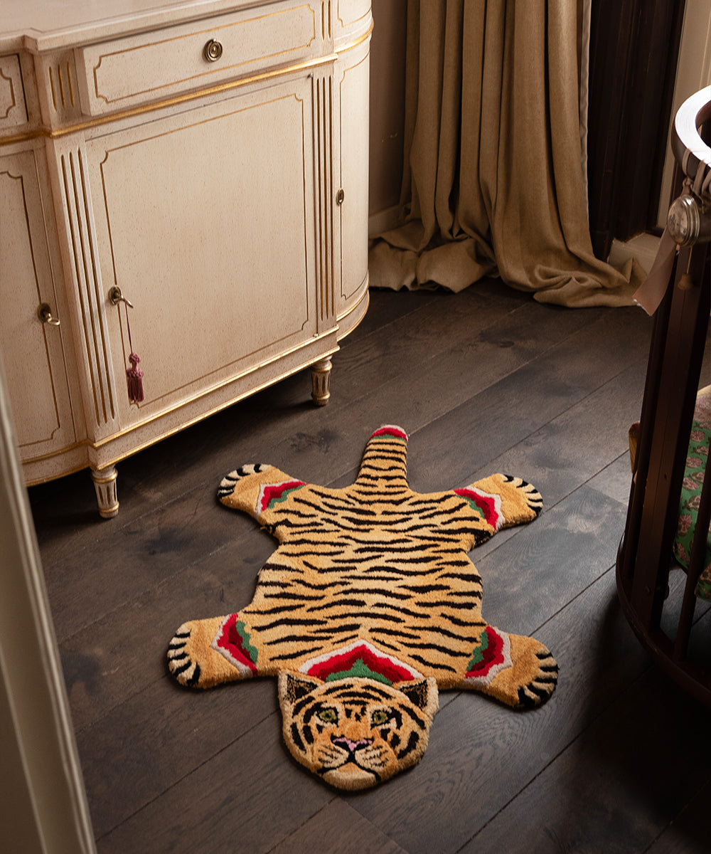 Babul Bombay Tiger Rug Small