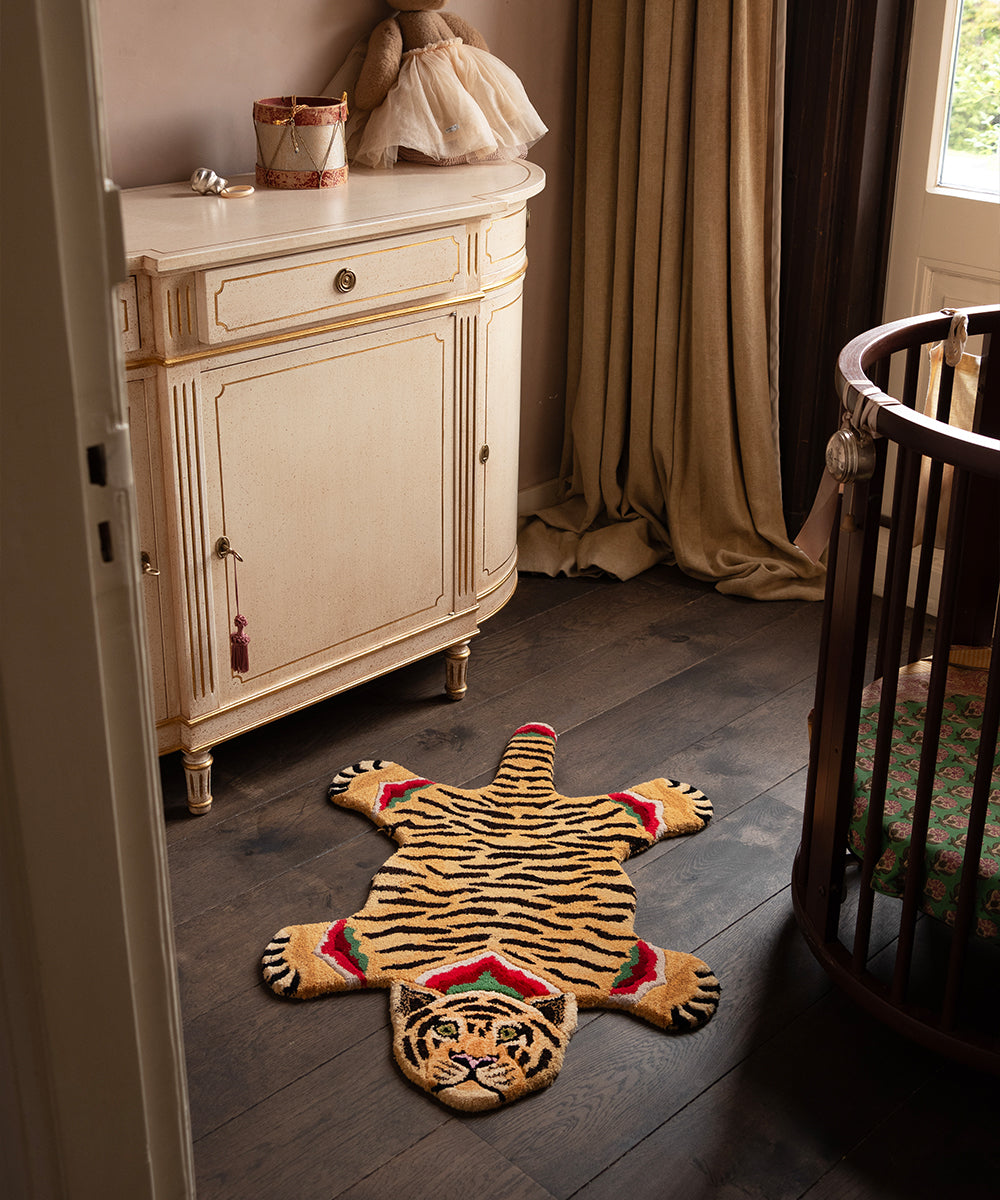 Babul Bombay Tiger Rug Small