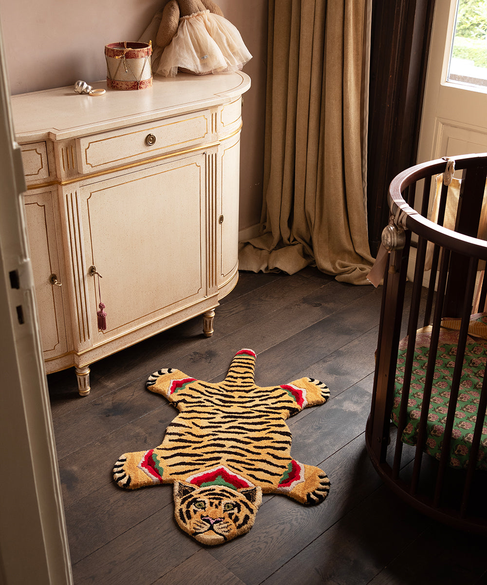 Babul Bombay Tiger Rug Small
