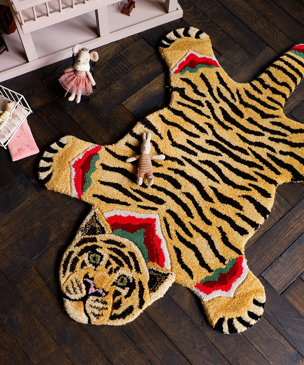 Babul Bombay Tiger Rug Small