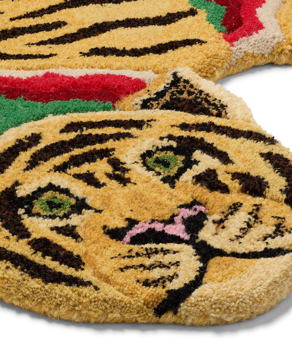 Babul Bombay Tiger Rug Small