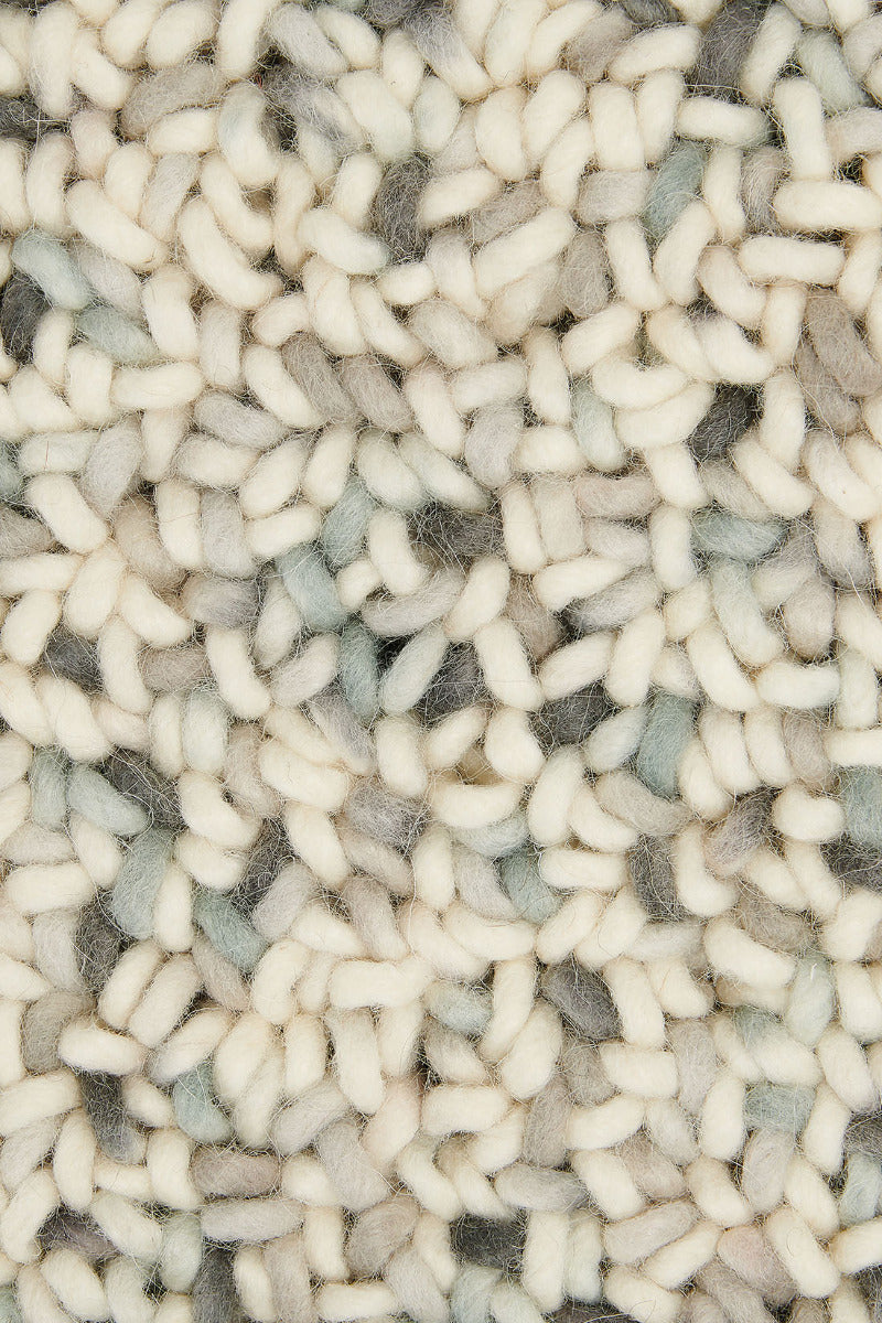 Woven brink & campman rug in light grey