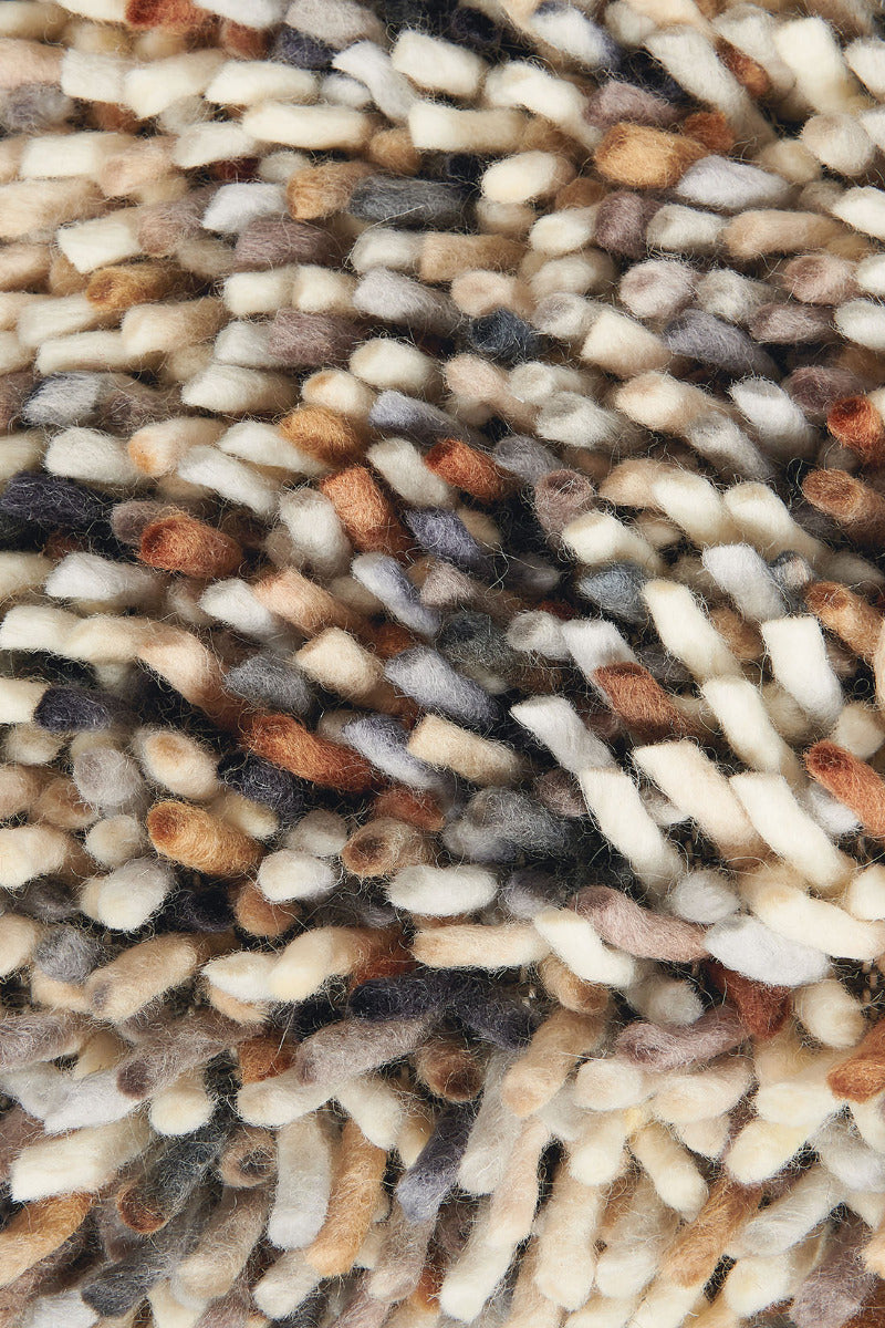 grey brink & campman shagpile rug