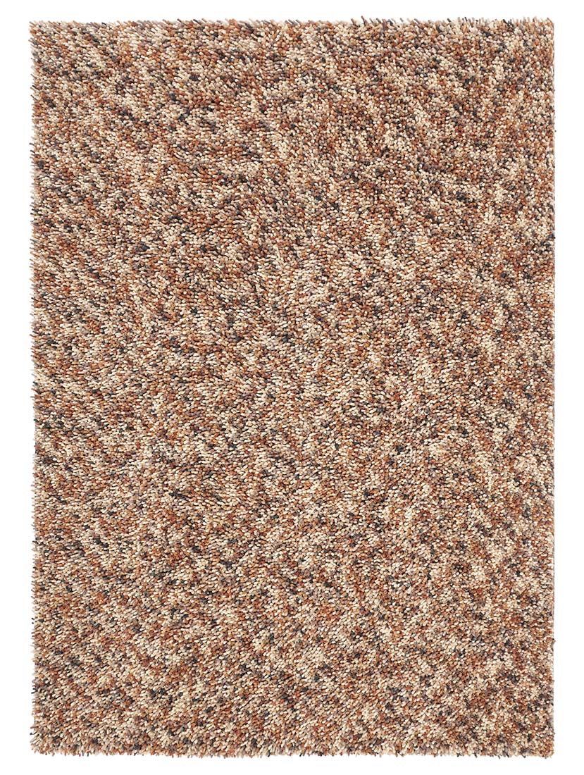 brink & campman shagpile rug in brown