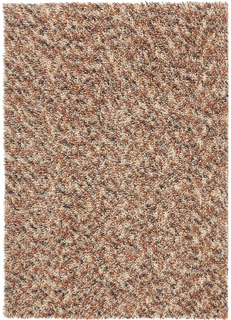brink & campman shagpile rug in brown