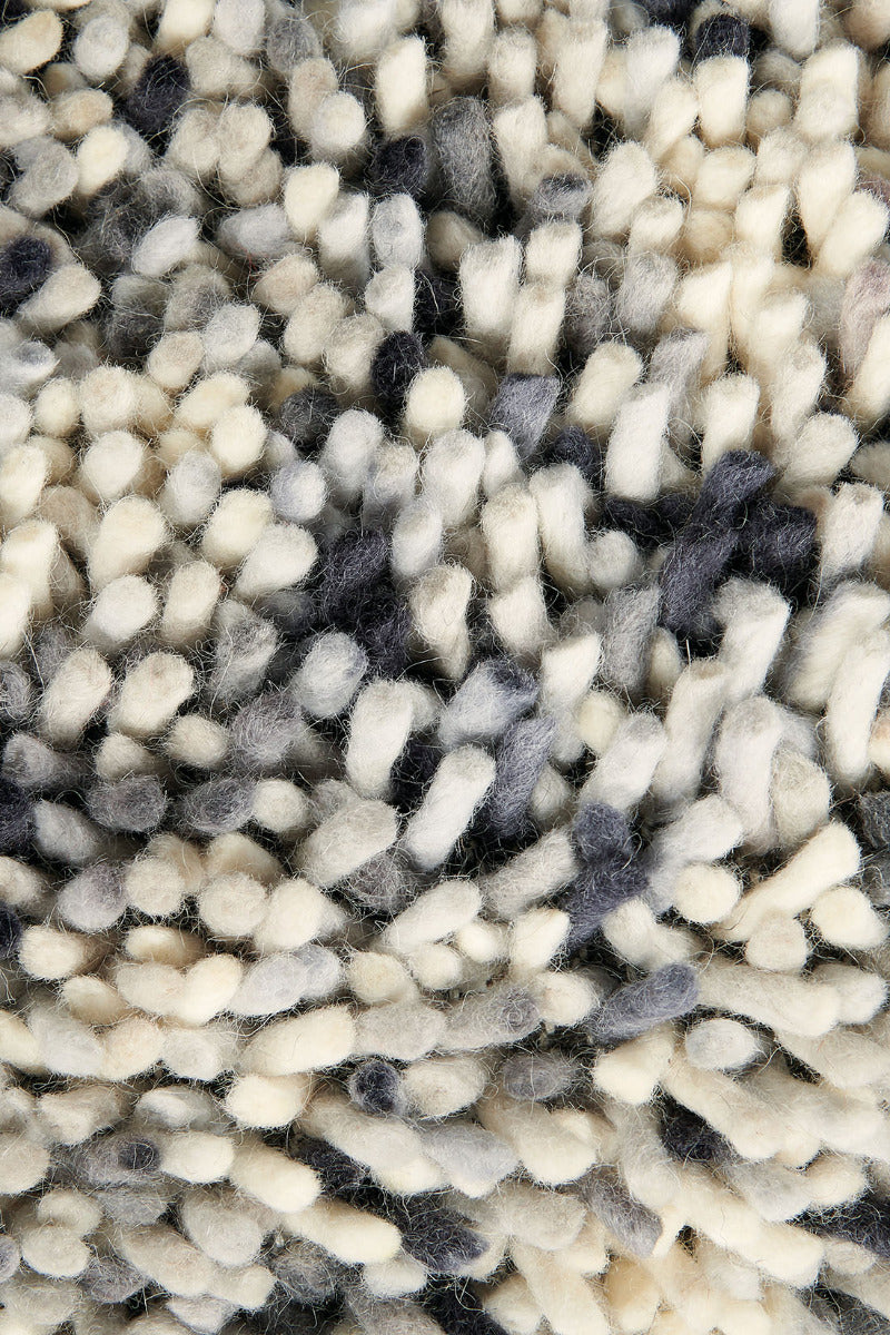 grey brink & campman shagpile rug