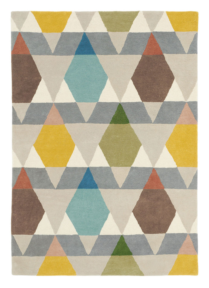 multicolour geometric brink & campman rug