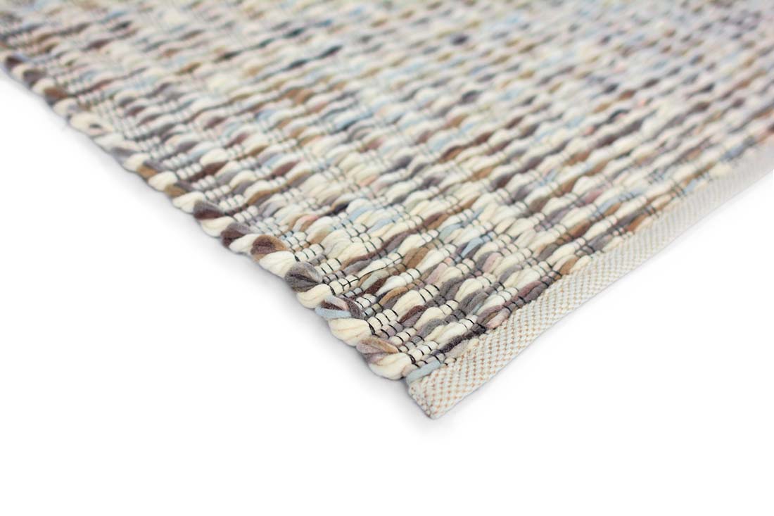 cream and grey textured area rug