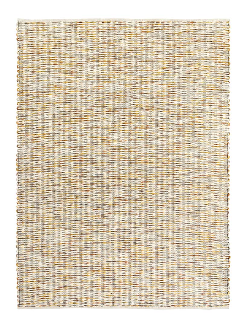 cream, mustard and grey textured area rug