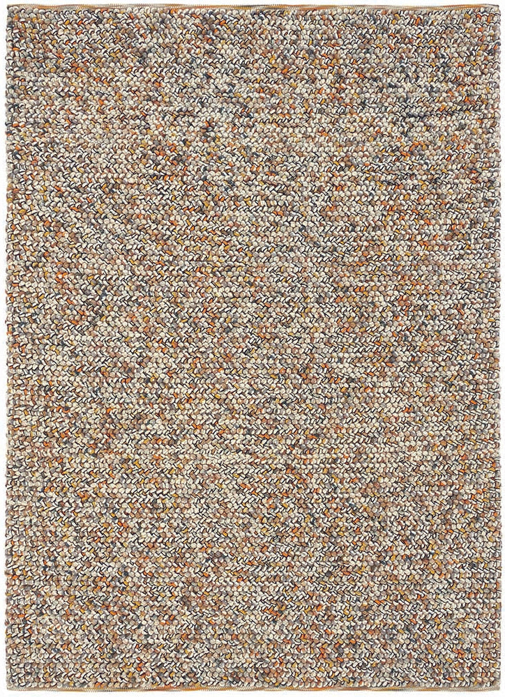 brink and campman cream textured wool and jute rug