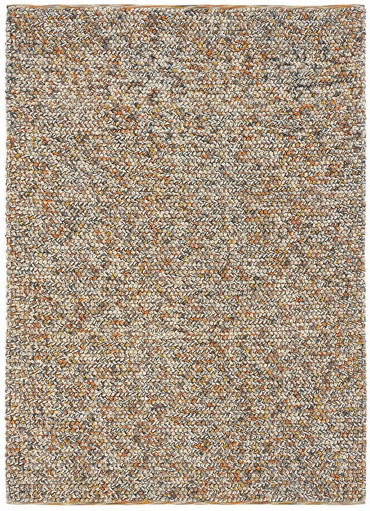 brink and campman cream textured wool and jute rug