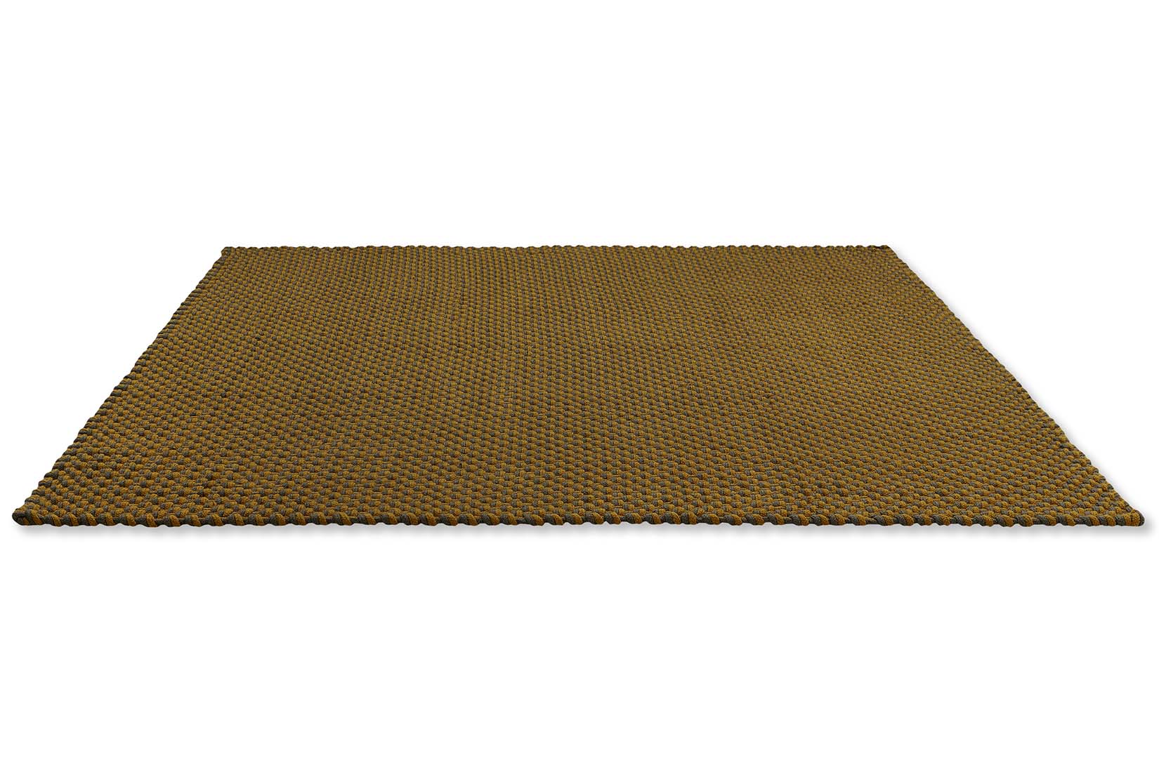 weather resistant yellow and taupe modern indoor outdoor polyethylene sustainable rug