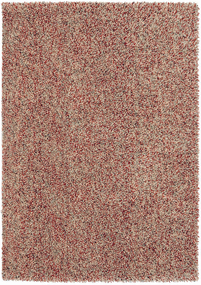 red and grey brink & campman shagpile rug