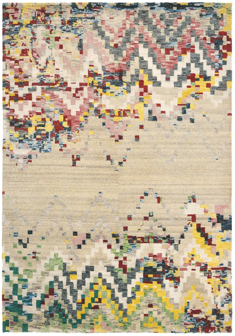 abstract multicolour brink and campman rug