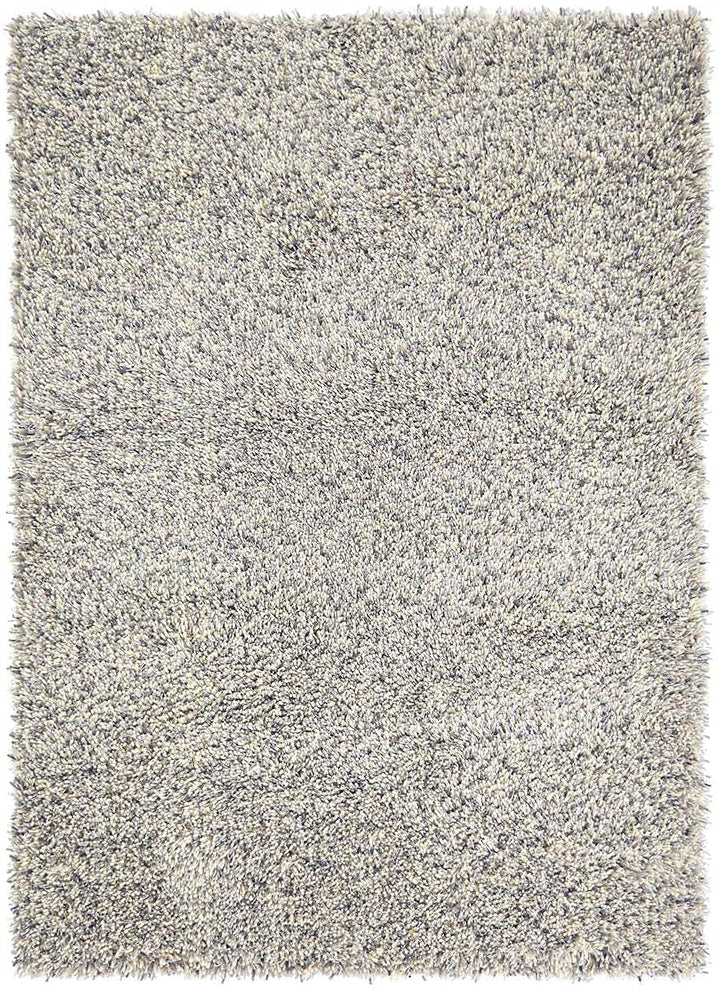 cream, grey and duck egg blue shagpile area rug