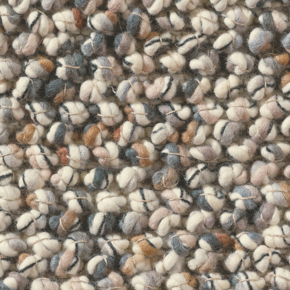 brink and campman brown textured wool and jute rug