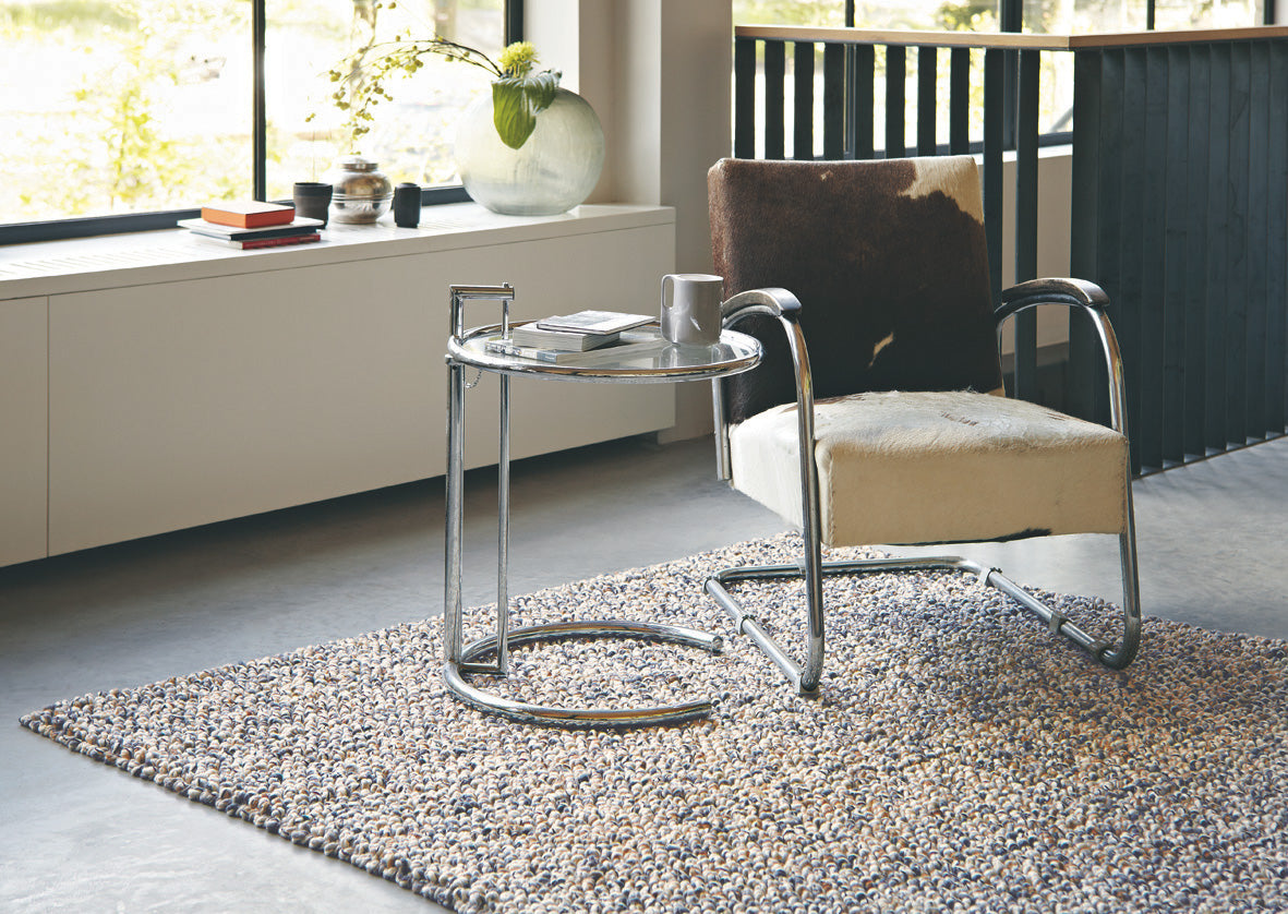brink and campman brown textured wool and jute rug