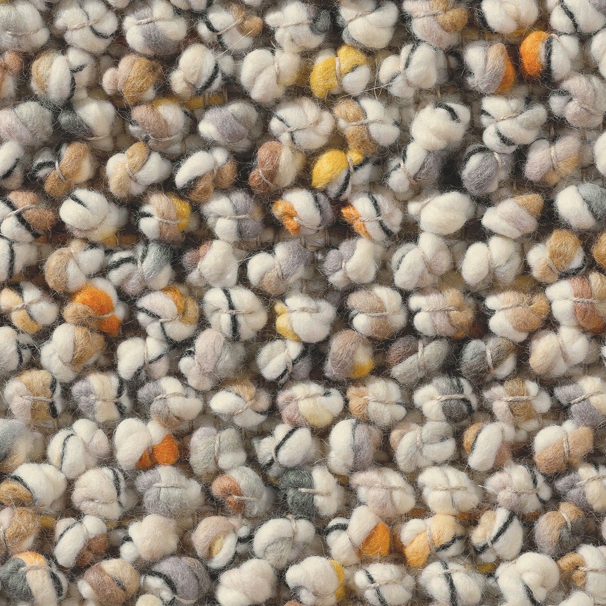 brink and campman cream textured wool and jute rug