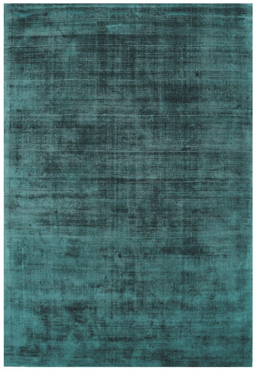 plain teal green rug 