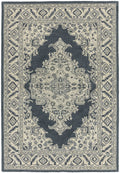Bronte Shadow Vintage Style Wool Rug