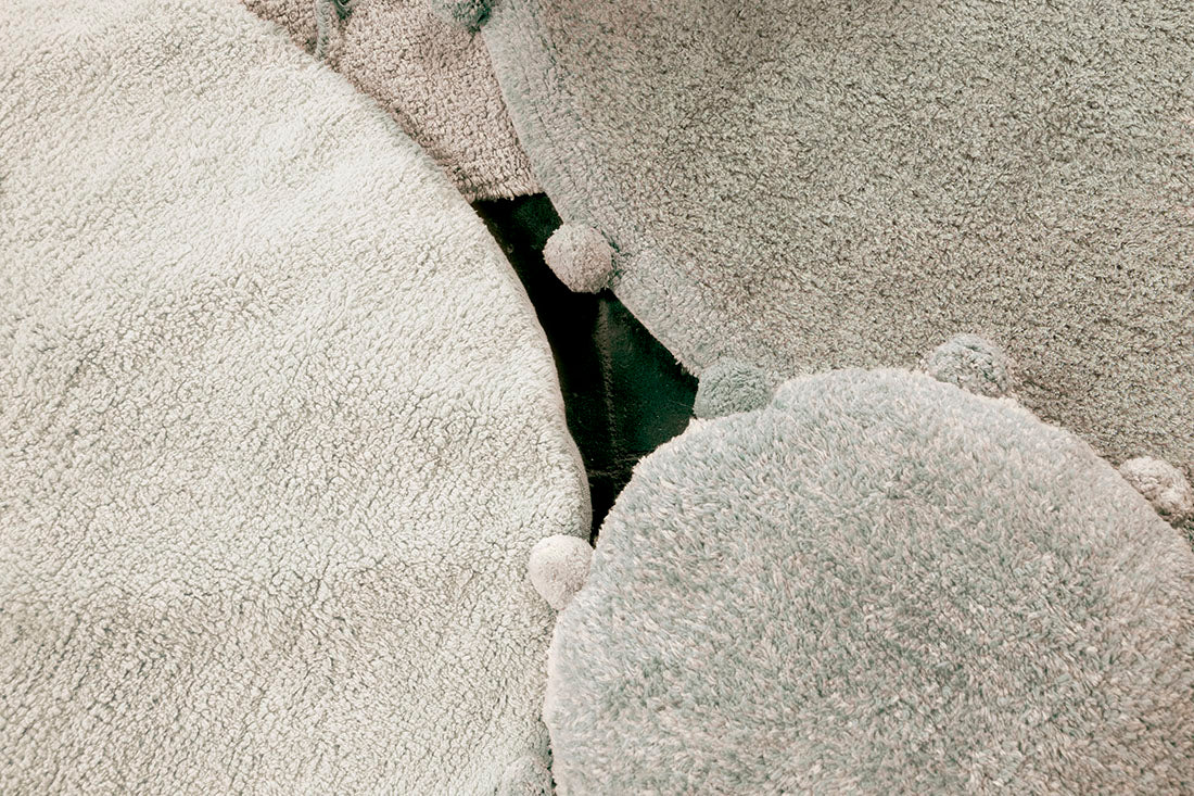 Washable Rug Bubbly Olive