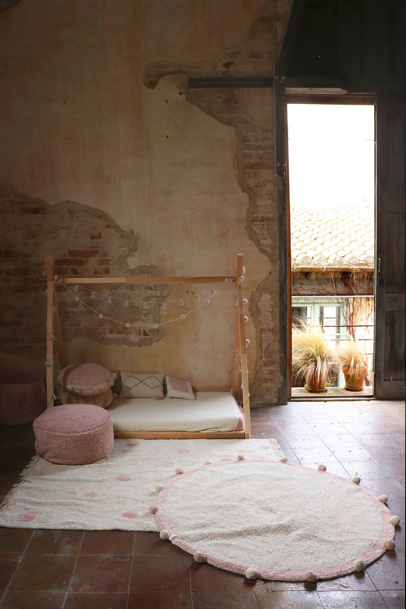 Washable Rug Bubbly Vintage Nude