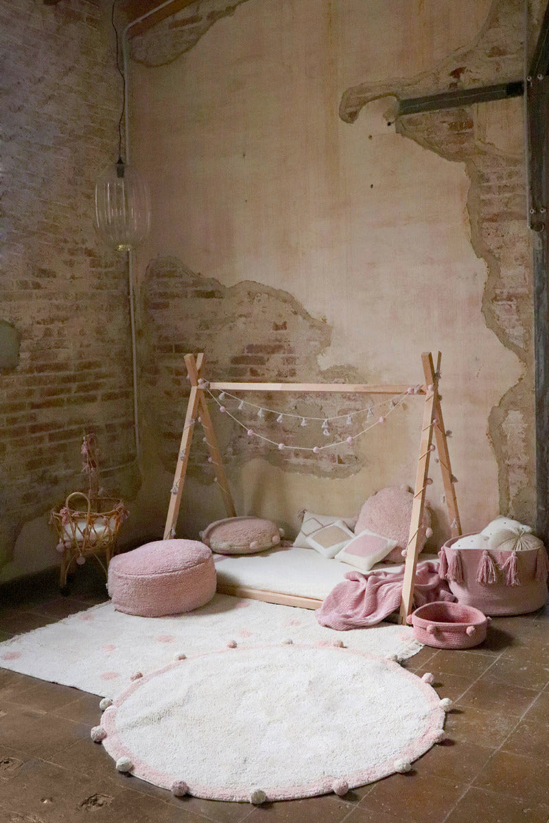 Washable Rug Bubbly Vintage Nude