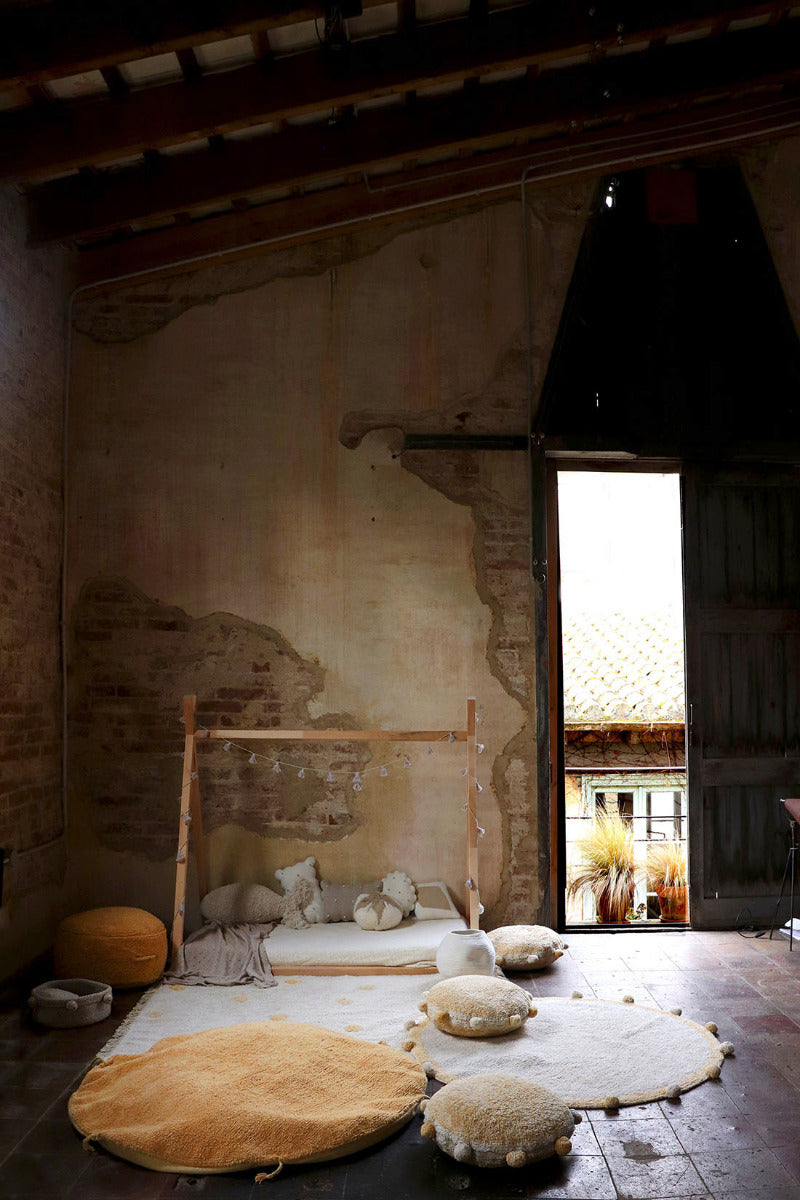 Washable Rug Hippy Dots Honey