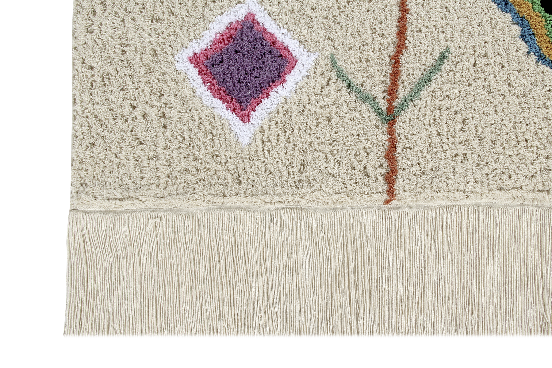 Multicolour Moroccan Cotton Rug