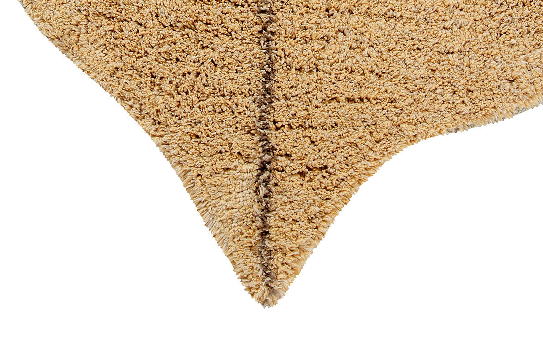 Washable Rug Monstera Honey