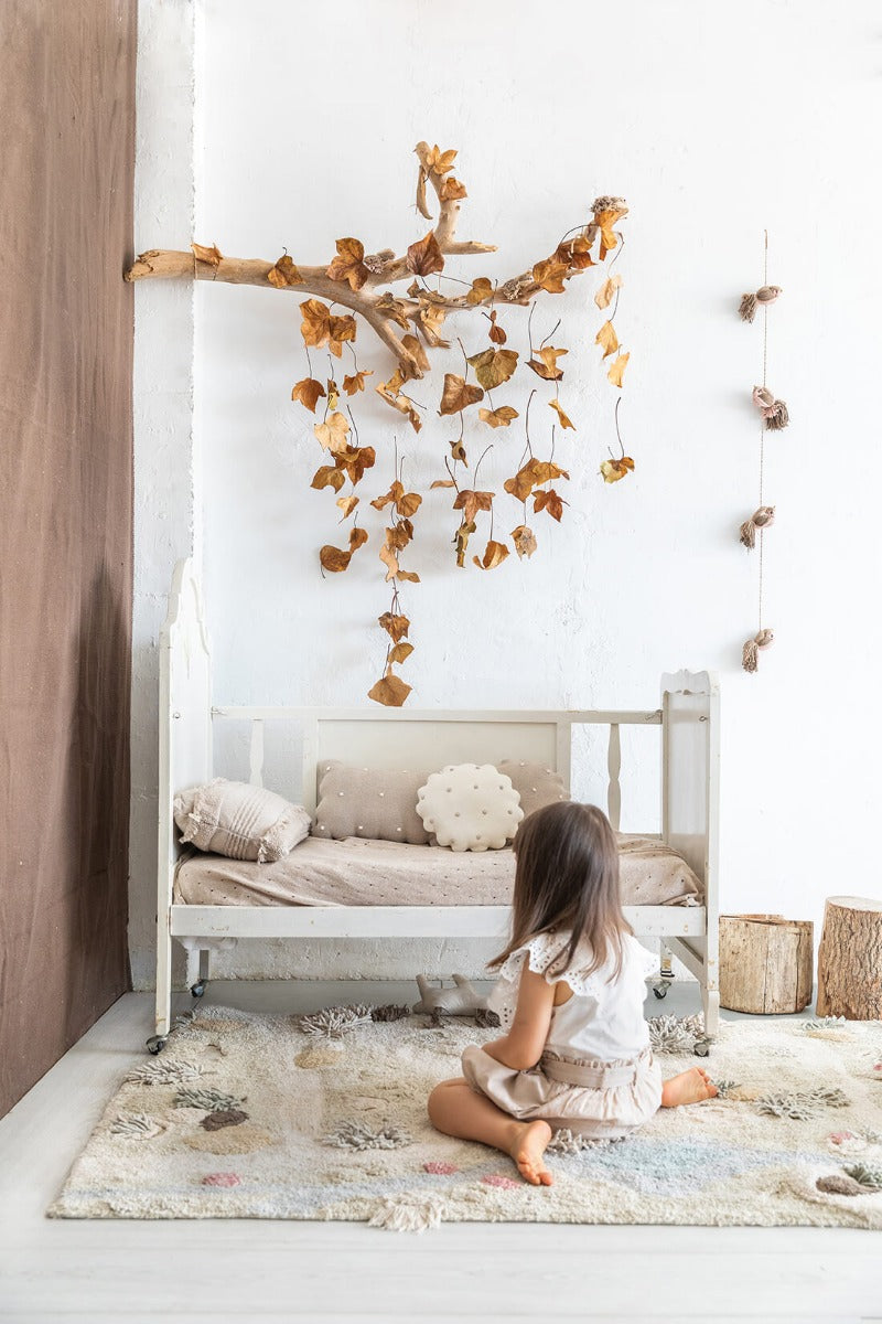 Washable play Rug Path of Nature