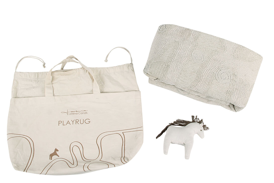 Washable play Rug Path of Nature