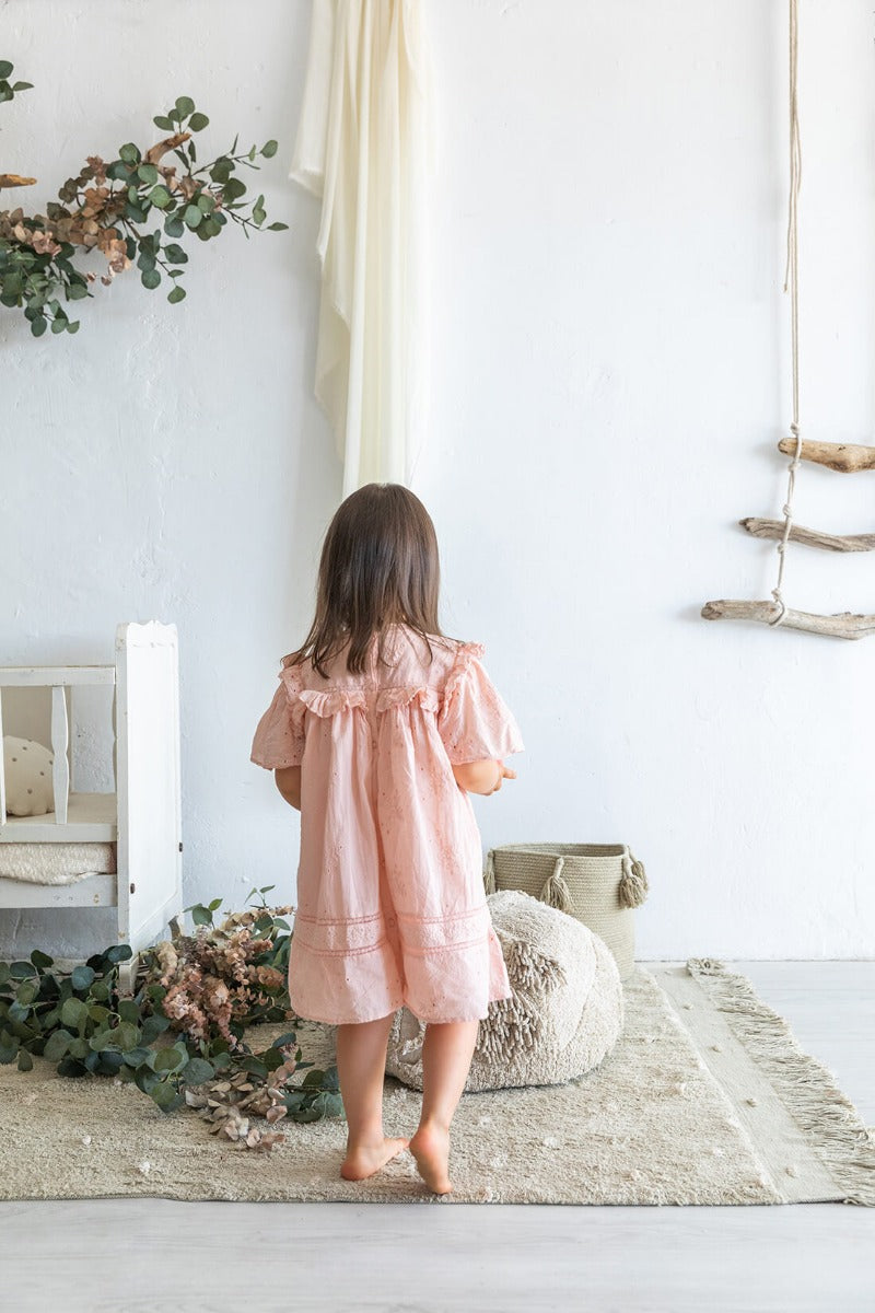 textured olive green rug
