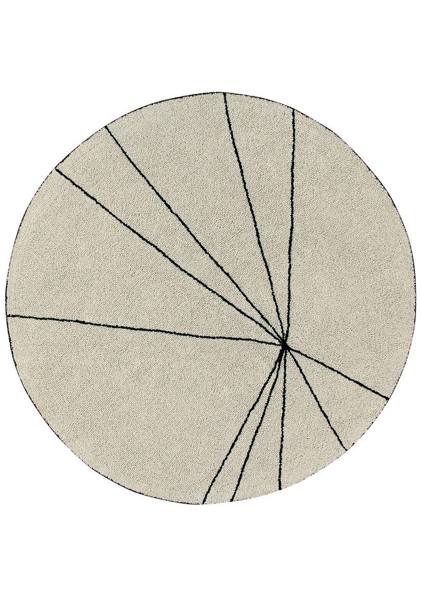 Washable Rug Trace Beige