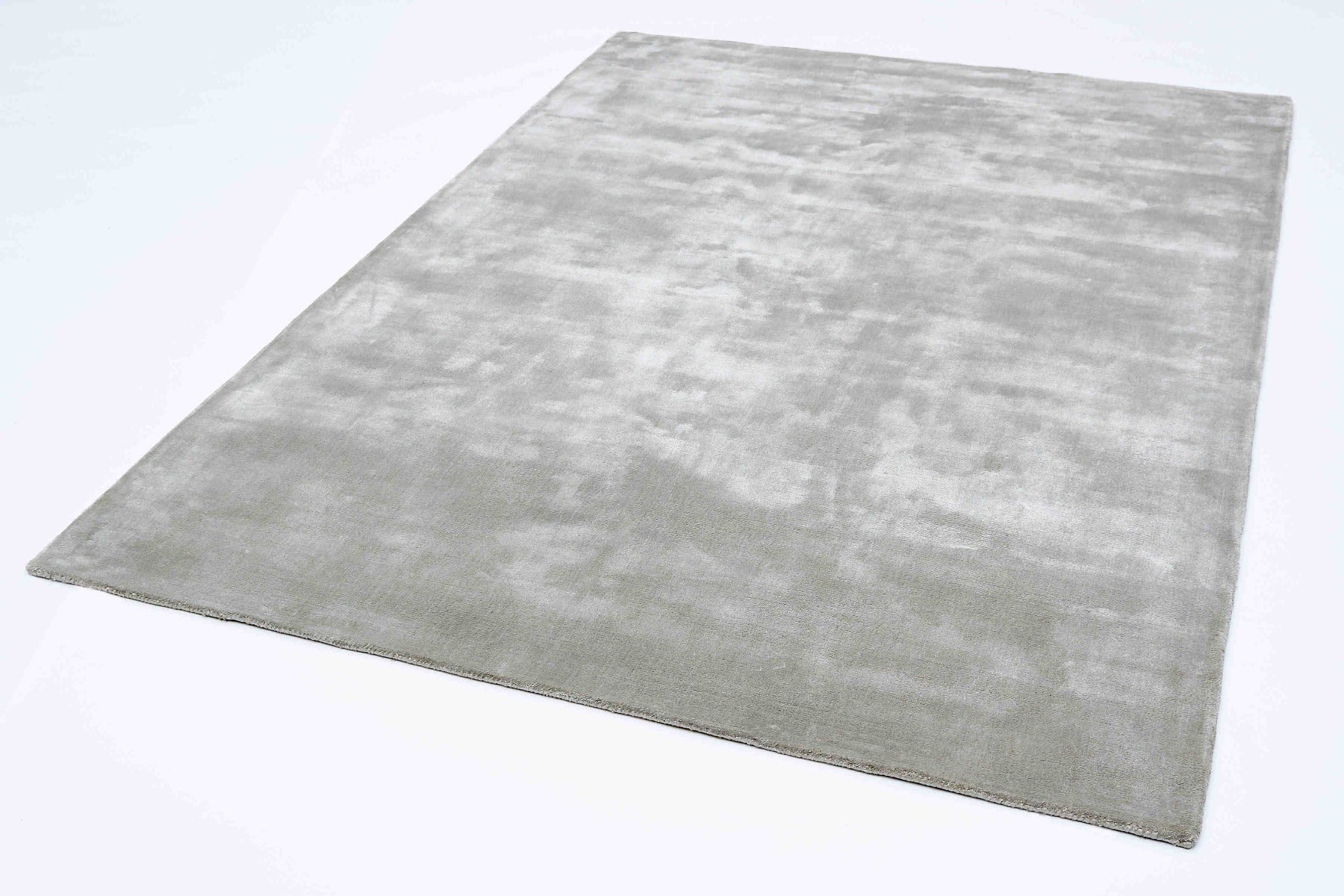 Katherine Carnaby Chrome Rug Silver