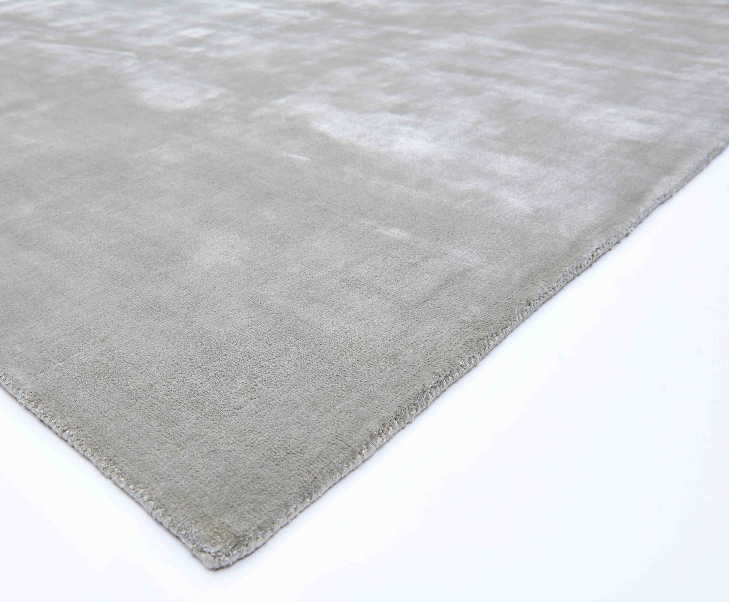 Katherine Carnaby Chrome Rug Silver