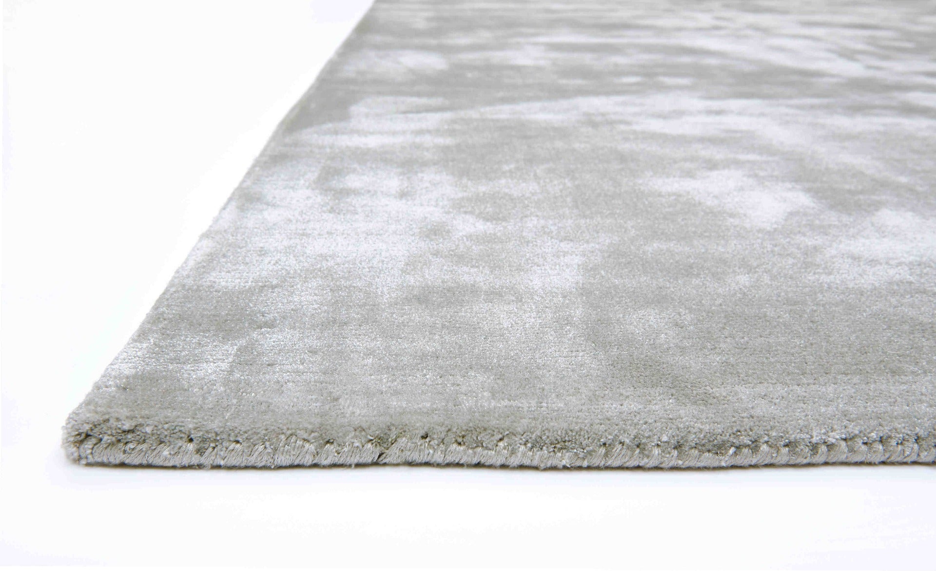 Katherine Carnaby Chrome Rug Silver