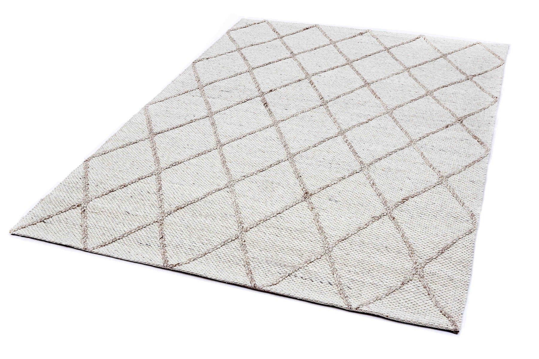 Katherine Carnaby Coast Diamond Rug 02 Cream