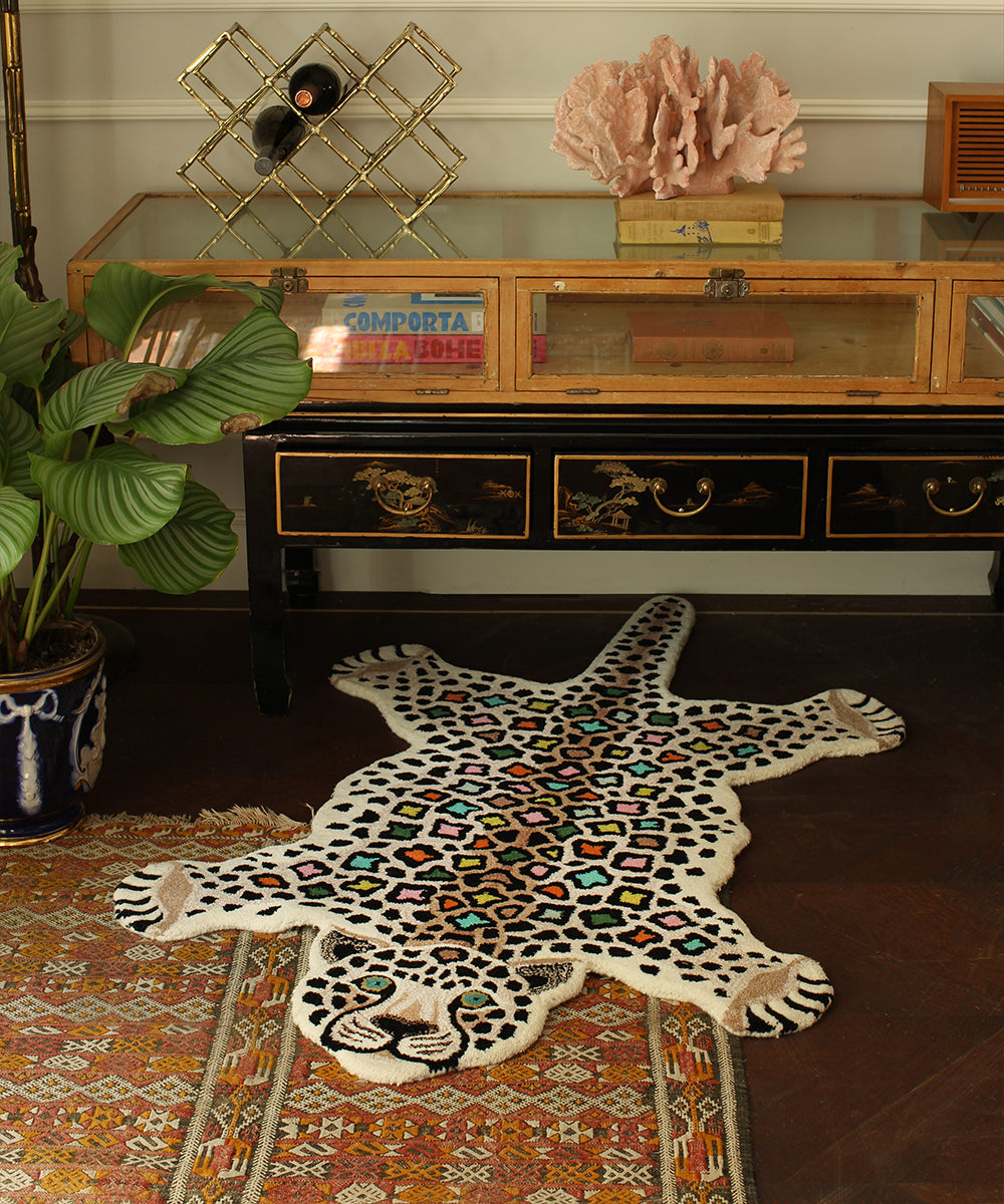 Disco Leopard Rug