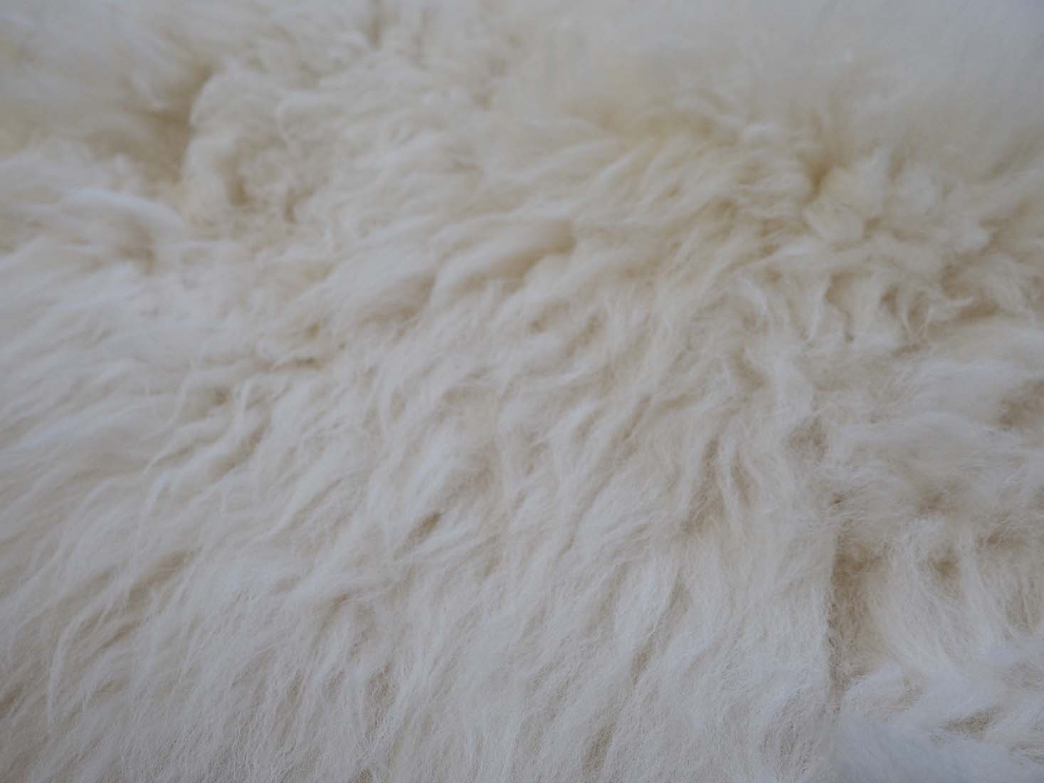 double Irish cream sheepskin rug