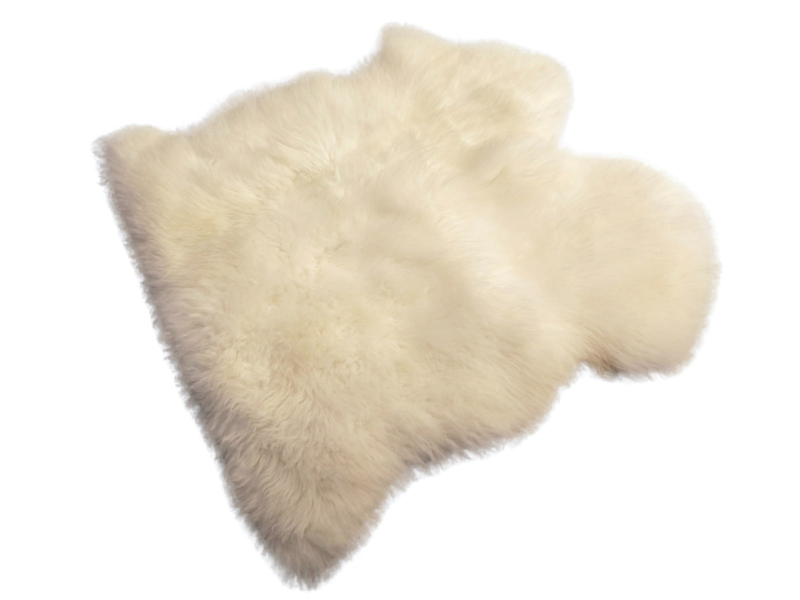 double Irish cream sheepskin rug