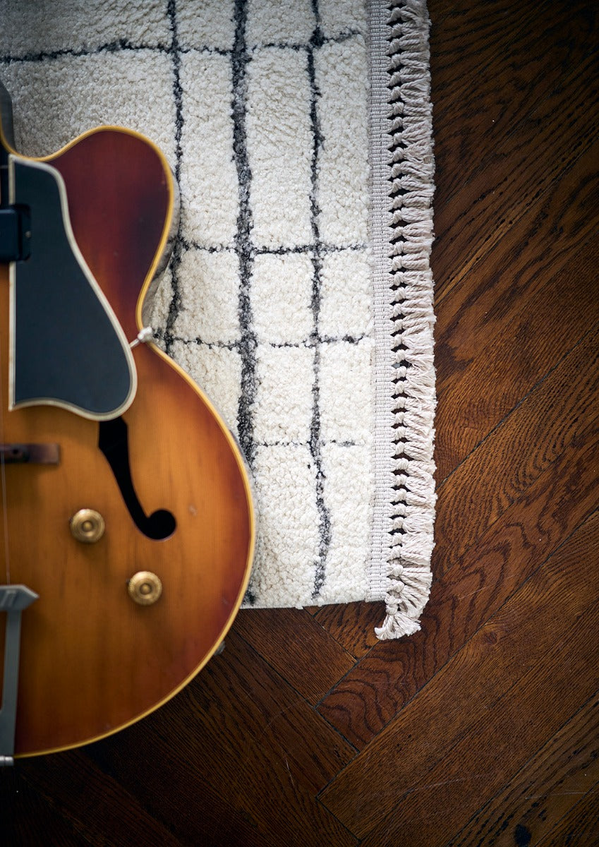 cream in colour with simple pattern