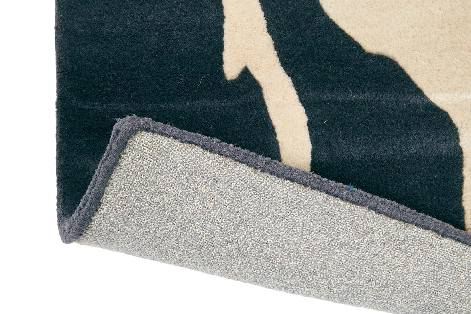 Florence Broadhurst Floral 300 Charcoal