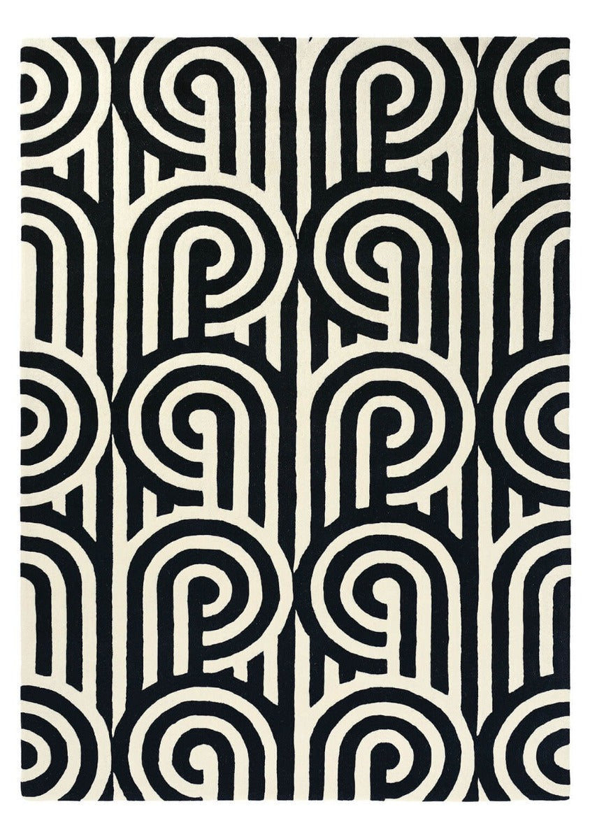 Florence Broadhurst Turnabouts Black Custom