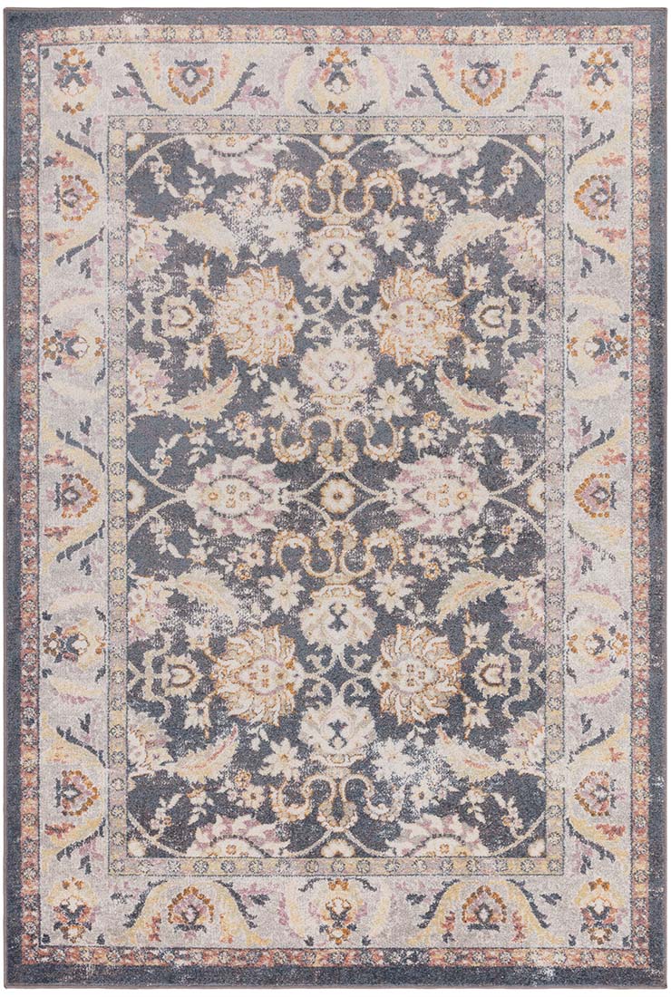 multicolour Persian style area rug