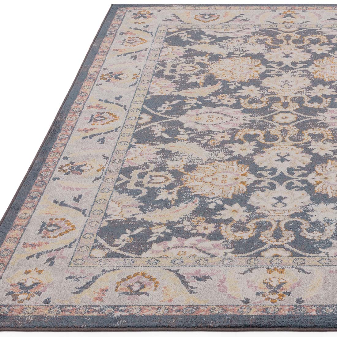 multicolour Persian style area rug