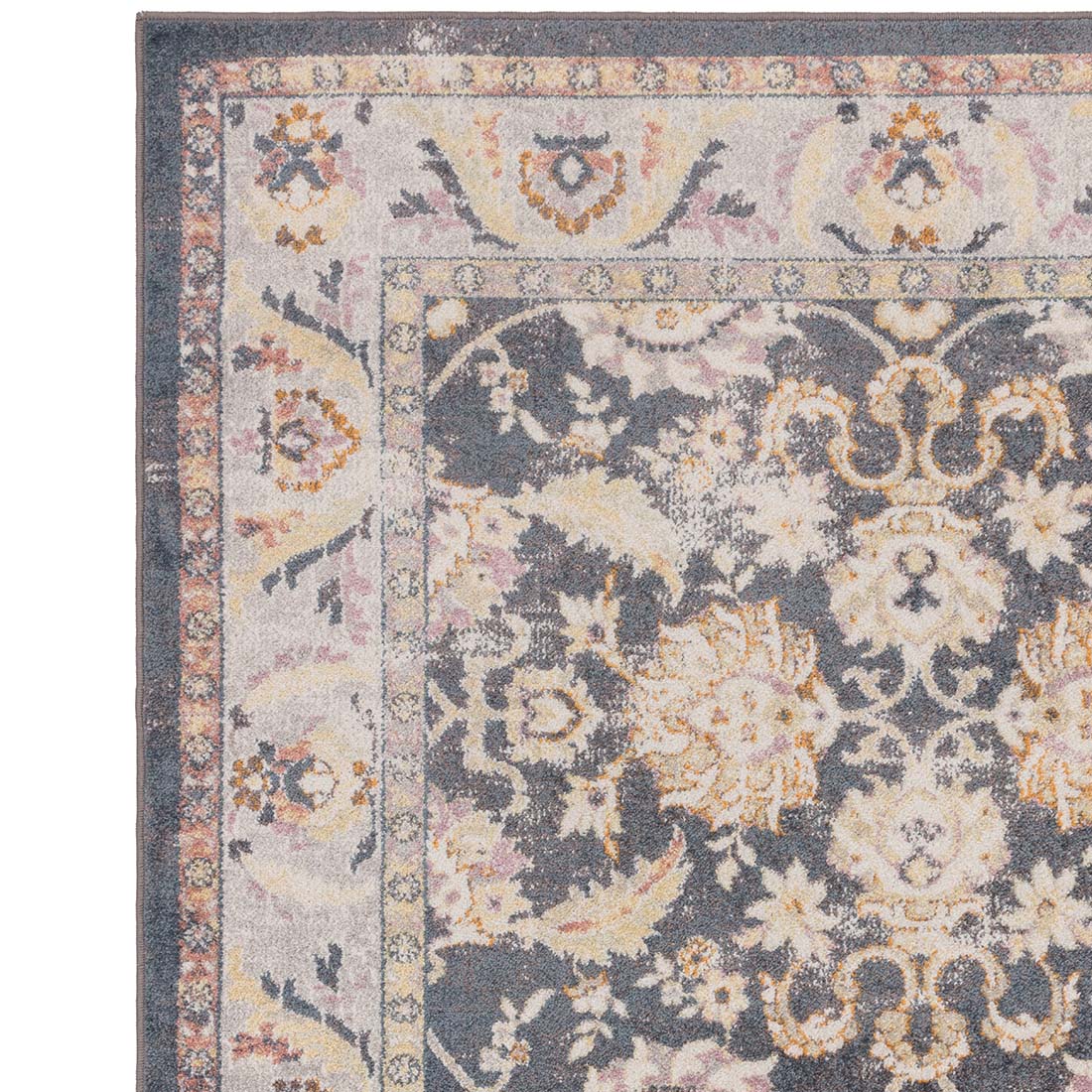 multicolour Persian style area rug